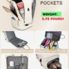 Σακίδιο πλάτης Travel Carry on 52L Laptop 17,3” Matein 6131 μπεζ