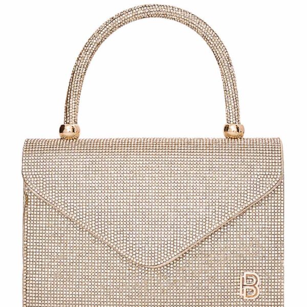 Τσάντα φάκελος clutch JH2209 - Χρυσό