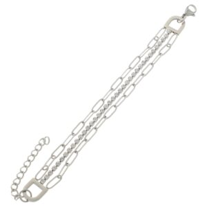 Sequoia Σκουλαρίκι Piercing barbell/μπάρα Ατσάλι I-00305 (1.2*8*4)