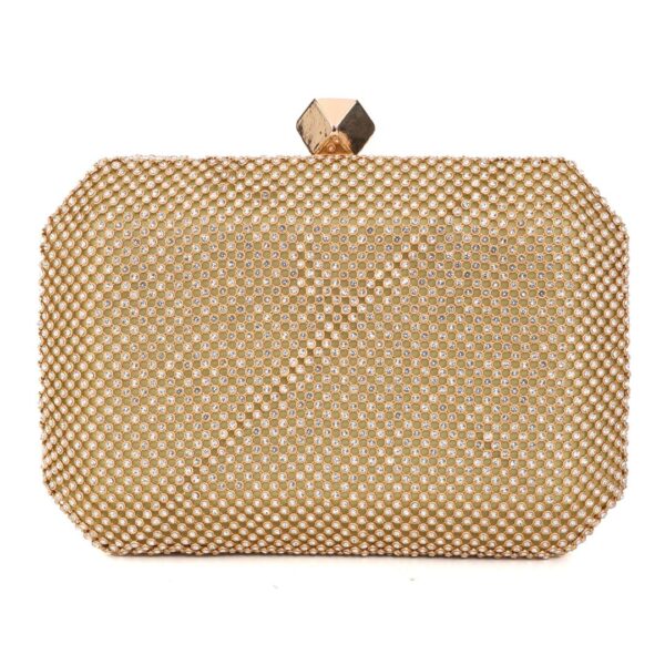 Τσάντα φάκελος clutch JH2225 - Χρυσό