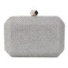 Τσάντα φάκελος clutch JH2225 - Ασημί