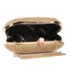 Τσάντα φάκελος clutch JH2226 - Χρυσό