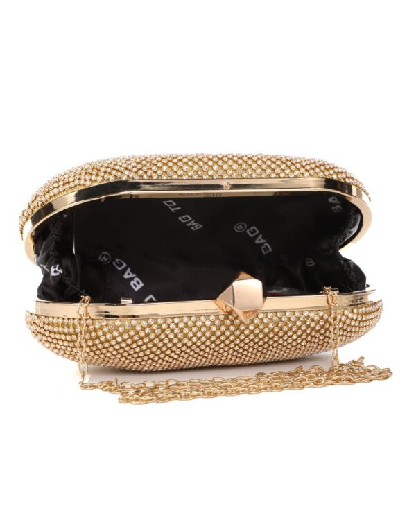 Τσάντα φάκελος clutch JH2226 - Χρυσό