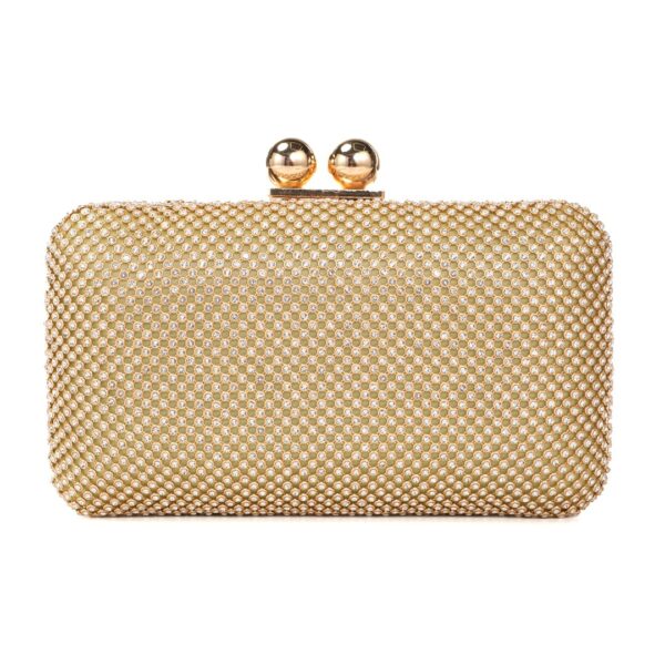 Τσάντα φάκελος clutch JH2227 - Χρυσό