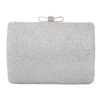 Τσάντα φάκελος clutch JH2228 - Ασημί