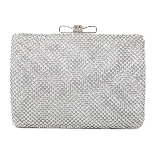 Τσάντα φάκελος clutch JH2228 - Ασημί