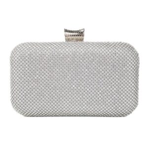 Τσάντα φάκελος clutch JH2229 - Ασημί