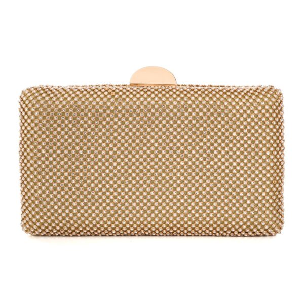 Τσάντα φάκελος clutch JH2231 - Χρυσό