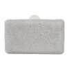 Τσάντα φάκελος clutch JH2231 - Ασημί