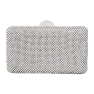 Τσάντα φάκελος clutch JH2229 - Ασημί