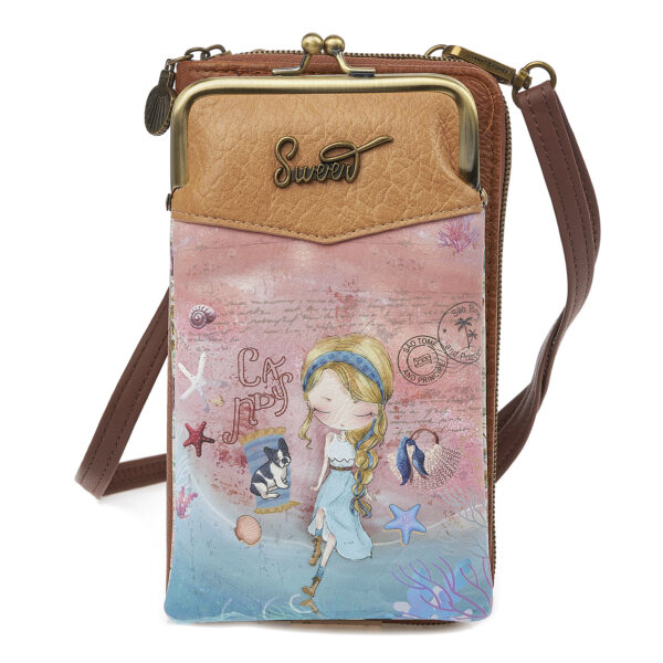 Γυναικείο Τσαντάκι Πορτοφόλι Sweet Candy CGC230-3 Beach