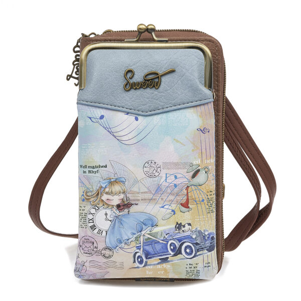 Γυναικείο Τσαντάκι Πορτοφόλι Sweet Candy CGC230-4 Car