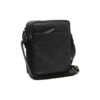 Chesterfield Leather Shoulder Bag Alva Black