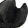 Chesterfield Leather Shoulder Bag Alva Black