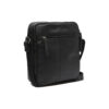Chesterfield Leather Shoulder Bag Alva Black