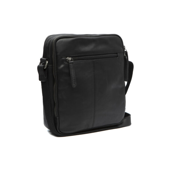 Chesterfield Leather Shoulder Bag Alva Black