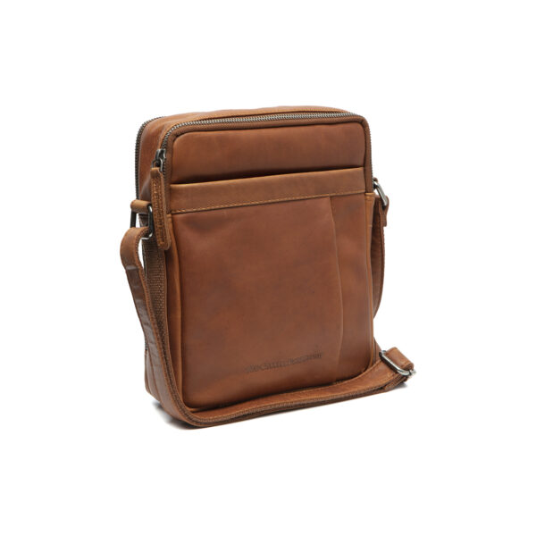 Chesterfield Leather Shoulder Bag Alva Ταμπά