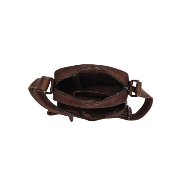 Chesterfield Leather Shoulder Bag Birmingham Brown