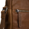 Chesterfield Leather Shoulder Bag Cognac Dessau