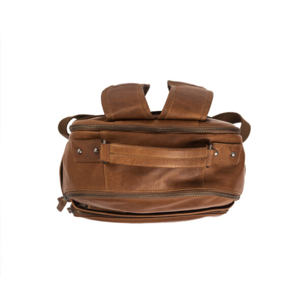 Chesterfield Leather Backpack Austin Cognac