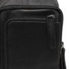 Chesterfield Leather Crossbody Bag Riga Black