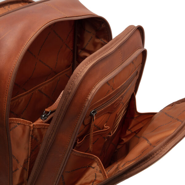 Chesterfield Leather Backpack Detroit Brown