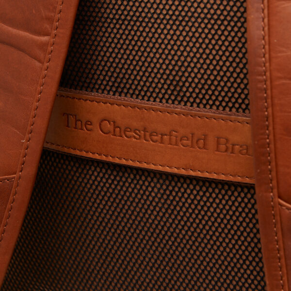 Chesterfield Leather Backpack Savona Cognac