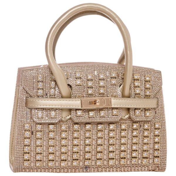 Τσάντα φάκελος clutch MD2402 - Χρυσό