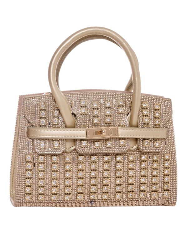 Τσάντα φάκελος clutch MD2402 - Χρυσό