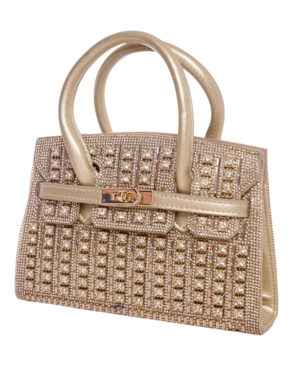 Τσάντα φάκελος clutch MD2402 - Χρυσό