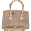 Τσάντα φάκελος clutch MD2402 - Χρυσό