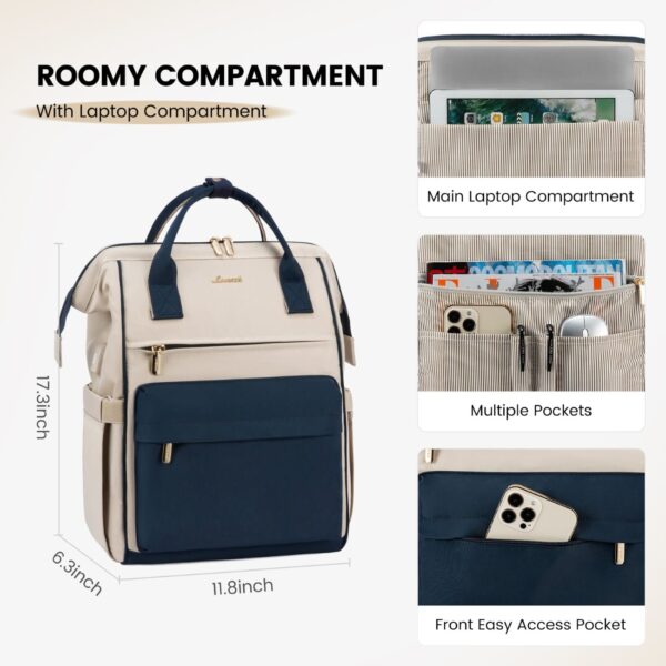 Σακίδιο Επαγγελματικό Γυναικείο Lovevook 15,6'' MB2020 beige/navy
