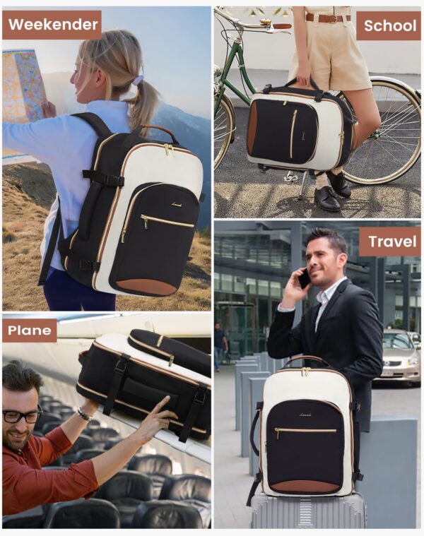 Σακίδιο πλάτης καμπίνας 40L 17,3" MB2141 black/white