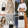 Γυναικείο Σακίδιο με USB Lovevook 15,6'' MB2146 beige/black