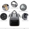 Γυναικείο Σακίδιο με USB Lovevook 15,6'' MB2146 gray/black