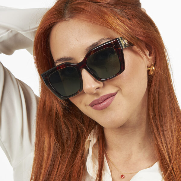 Sequoia Γυαλιά Ηλίου με Κοκκάλινο Σκελετό και Polarized Φακό AG-4212C3 καφέ