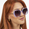 Sequoia Γυαλιά Ηλίου με Κοκκάλινο Σκελετό και Polarized Φακό AG-4249C4 λιλά