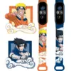 Παιδικό Αδιάβροχο Ρολόι Naruto με οθόνη Led AG-045 Μπλε