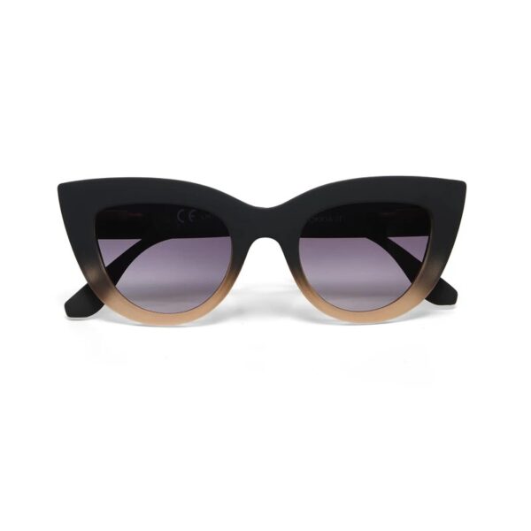 Okkia γυαλιά ηλίου Claudia Big Cat Eye - Black shaded rose