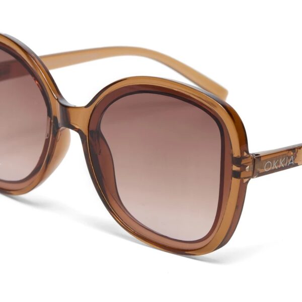 Okkia γυαλιά ηλίου Anna - Transparent Brown