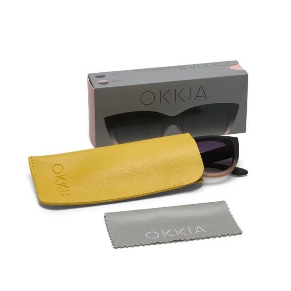 Okkia γυαλιά ηλίου Silvia - Black shaded rose