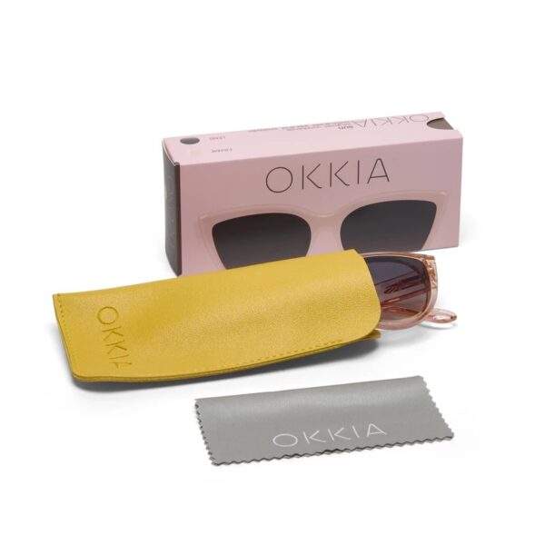 Okkia γυαλιά ηλίου Silvia - Transparent Pink