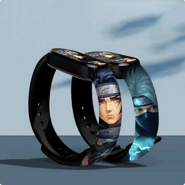 Παιδικό Αδιάβροχο Ρολόι Naruto με οθόνη Led AG-051 Μπλε