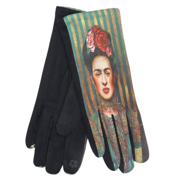 Sequoia Γυναικεία Γάντια Frida Kahlo one size κοκκινο