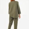 Sequoia Σύγχρονο Γυναικείο Oversize Σετ 33-9793 Χακί