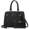 Γυναικείο σετ τσάντας χιαστί/χειρός Lovevook 16'' WB2166 black