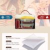 Lunch Bag Ισοθερμική τσάντα Lovevook UB3225 beige/black