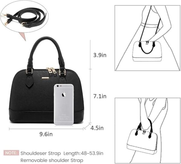 Γυναικεία τσάντα Χιαστί Lovevook WB1512 black