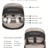 Γυναικείο Σακίδιο Laptop Casual Lovevook 15,6'' WB1533 black