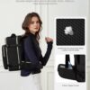 Σακίδιο ταξιδιού για γυναίκες 40L Carry on 17,3" WB2029 black